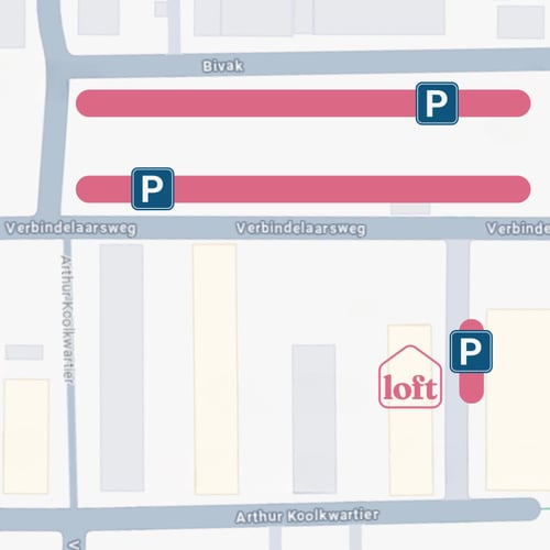 Parkeren bij Kazerne Loft Parkeren bij Kazerne Loft