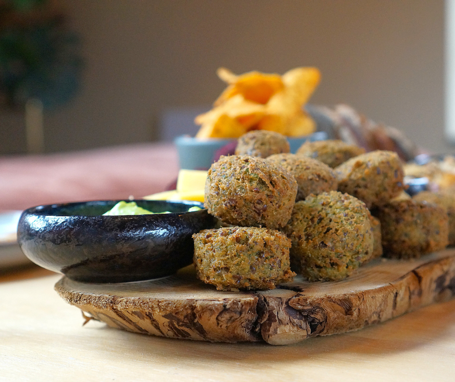 Heidag met gezonde catering falafel